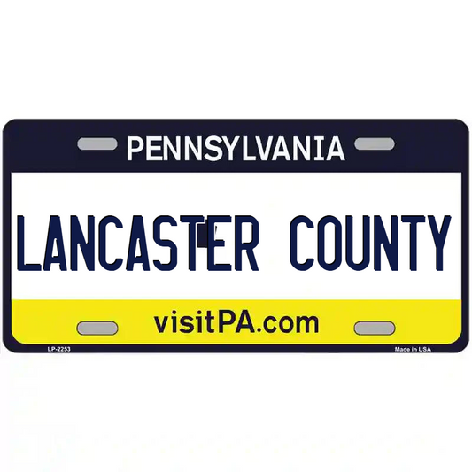 Lancaster County Pennsylvania Metal Sign