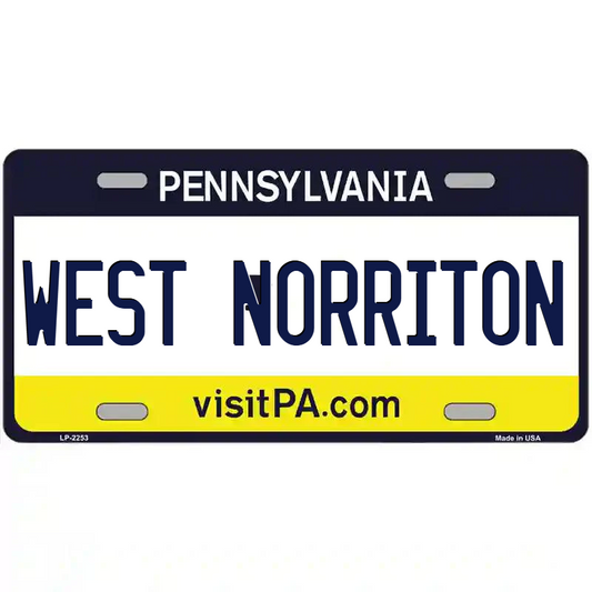 West Merriton Pennsylvania Metal Sign