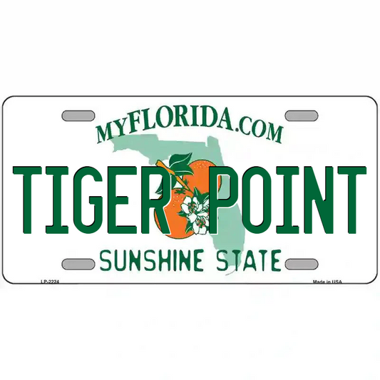 Tiger Point Florida Metal Sign