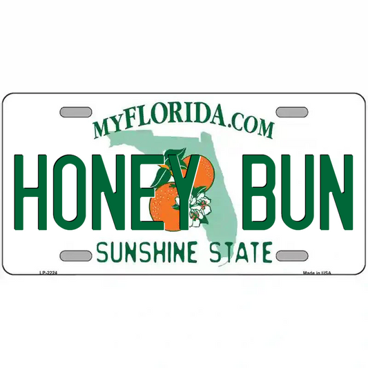Honey Bun Florida Metal Sign