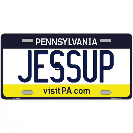 Jessup Pennsylvania Metal Sign