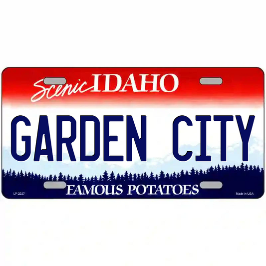 Garden City Idaho Metal Sign