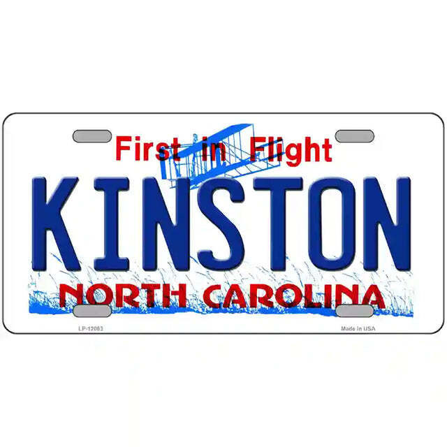 Kinston North Carolina Metal Sign