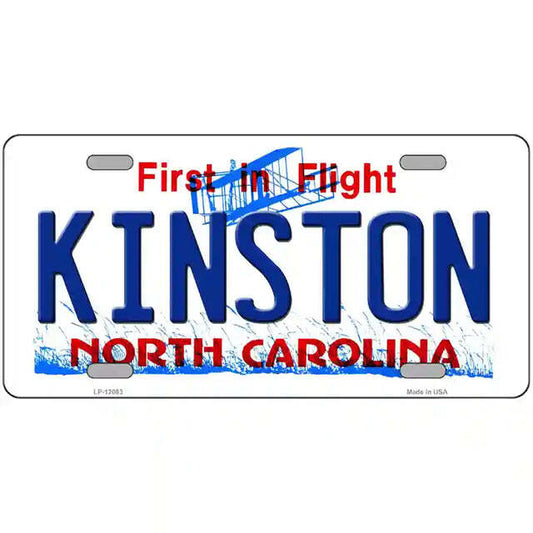 Kinston North Carolina Metal Sign
