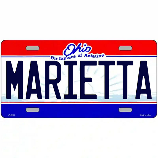 Marietta Ohio Metal Sign