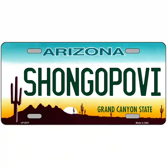 Shongopovi Arizona Metal Sign