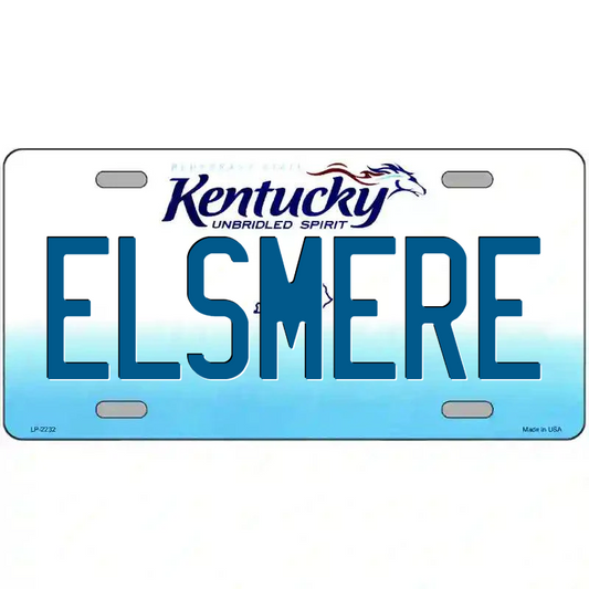Elsmere Kentucky Metal Sign
