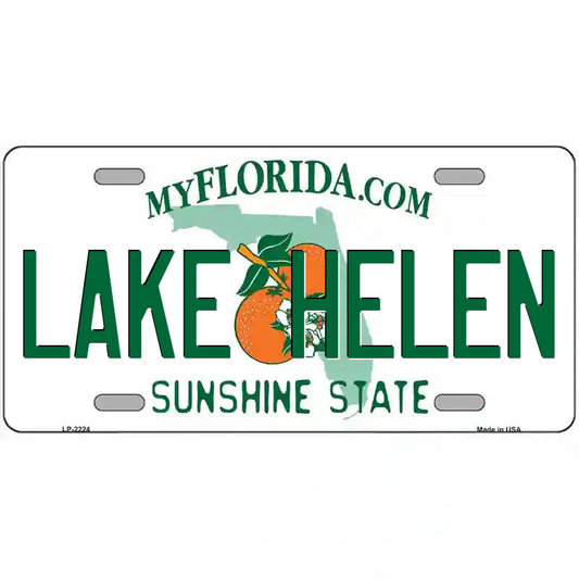 Lake Helen Florida Metal Sign