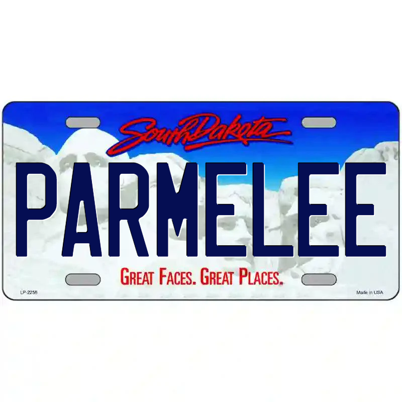 Parmelee South Dakota Metal Sign