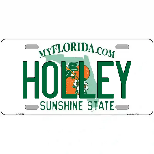 Holley Florida Metal Sign