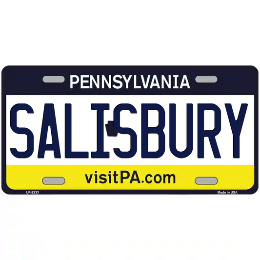 Salisbury Pennsylvania Metal Sign