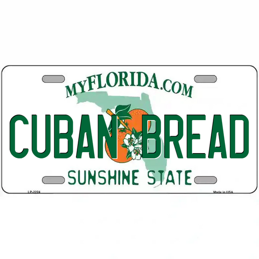 Cuban Bread Florida Metal Sign
