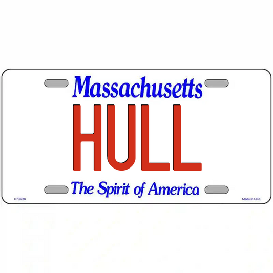 Hull Massachusetts Metal Sign