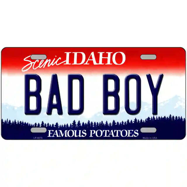 Bad Boy Idaho Metal Sign