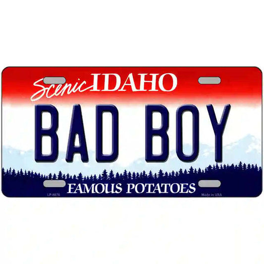 Bad Boy Idaho Metal Sign