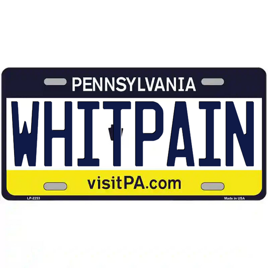 Whitpain Pennsylvania Metal Sign