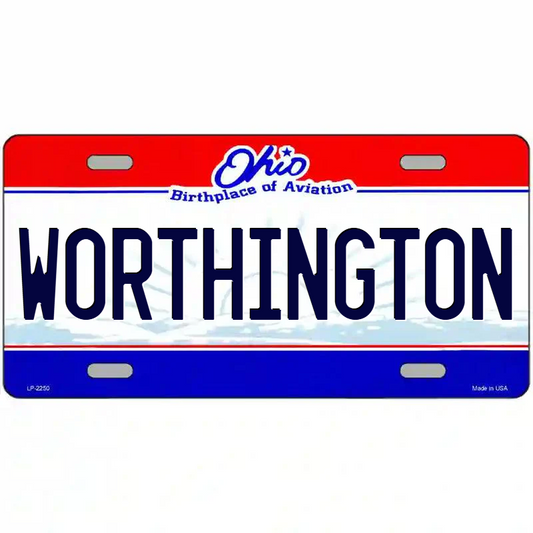 Worthington Ohio Metal Sign