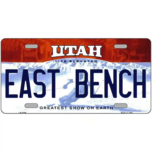 East Bench Utah Metal Sign
