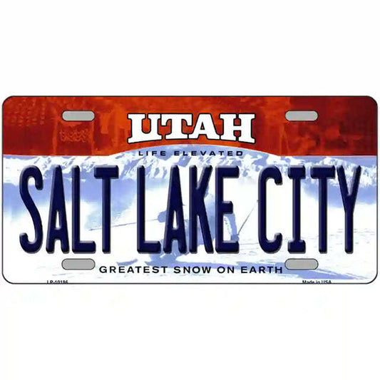 Salt Lake City Utah Metal Sign