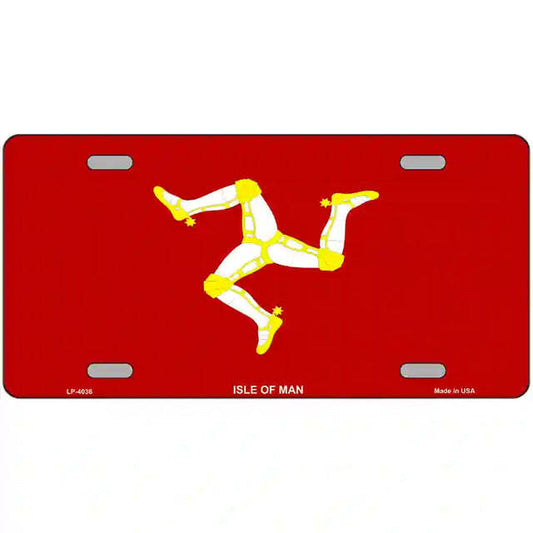 Isle of Man Flag Metal Sign