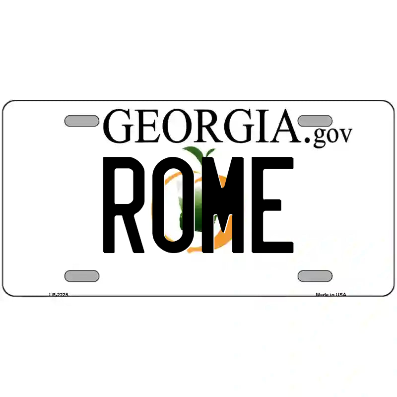 Rome Georgia Metal Sign