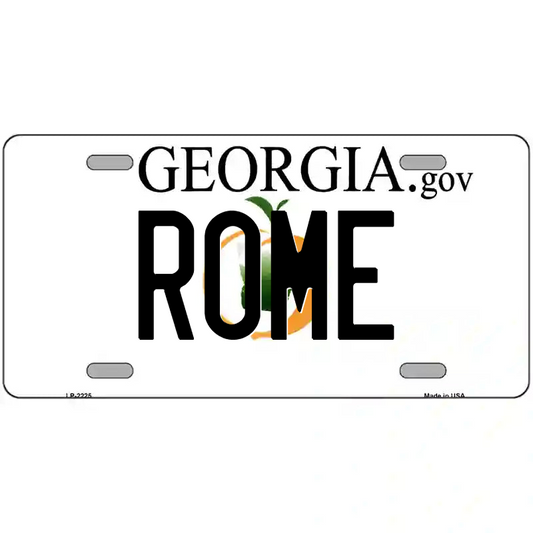 Rome Georgia Metal Sign