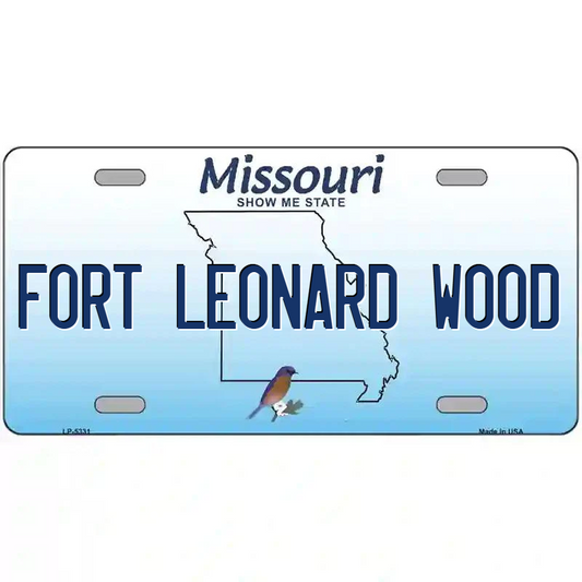 Fort Leonard Wood Missouri Metal Sign