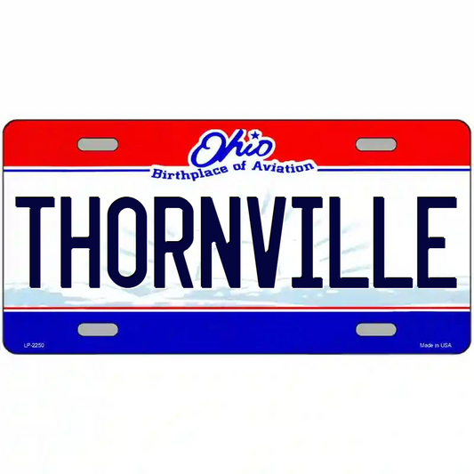 Thornville Ohio Metal Sign