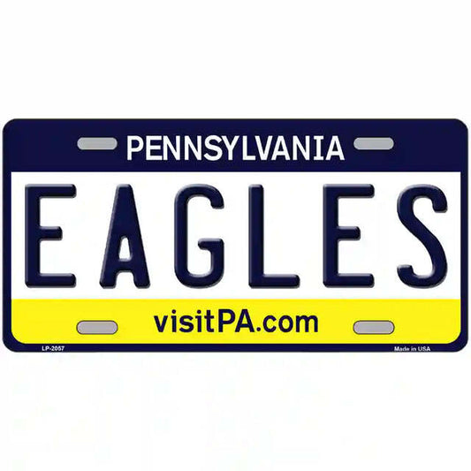 Eagles Pennsyvania Metal Sign