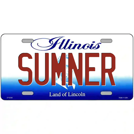 Sumner Illinois Metal Sign