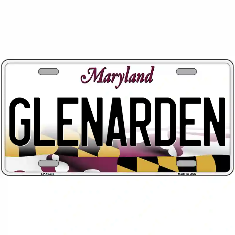 Glenarden Maryland Metal Sign
