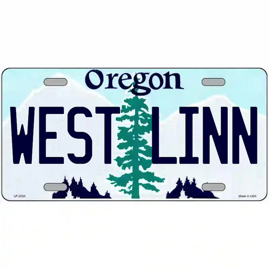 West Linn Oregon Metal Sign