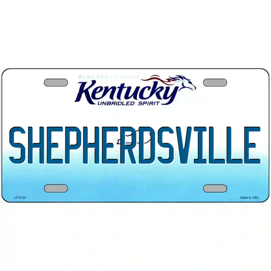 Shepherdsville Kentucky Metal Sign
