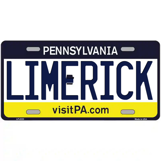Limerick Pennsylvania Metal Sign