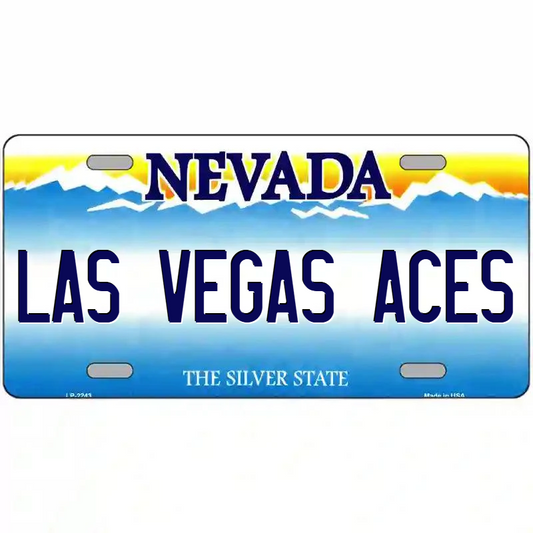 Las Vegas Aces Nevada Metal Sign