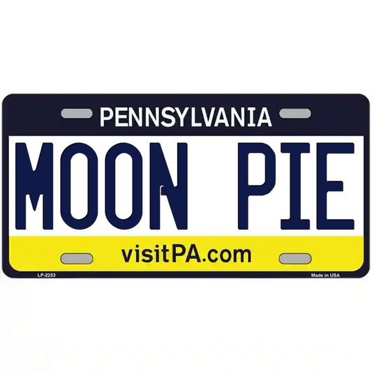 Moon Pie Pennsylvania Metal Sign