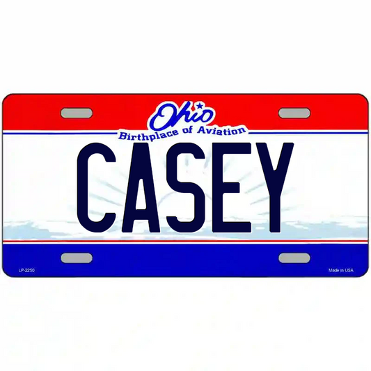 Casey Ohio Metal Sign