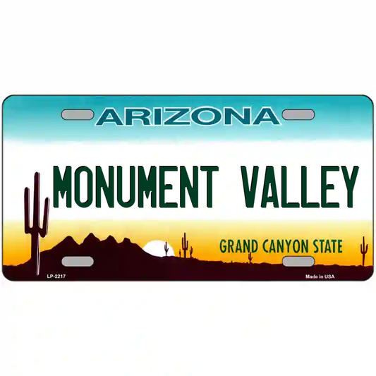 Monument Valley Arizona Metal Sign