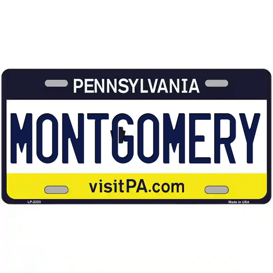 Montgomery Pennsylvania Metal Sign