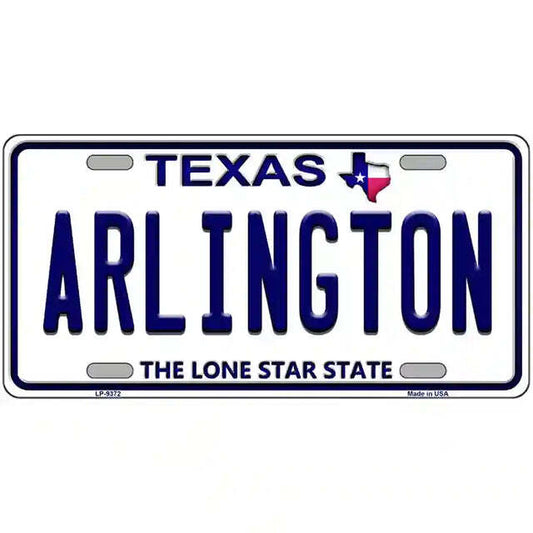 Arlington Texas Metal Sign
