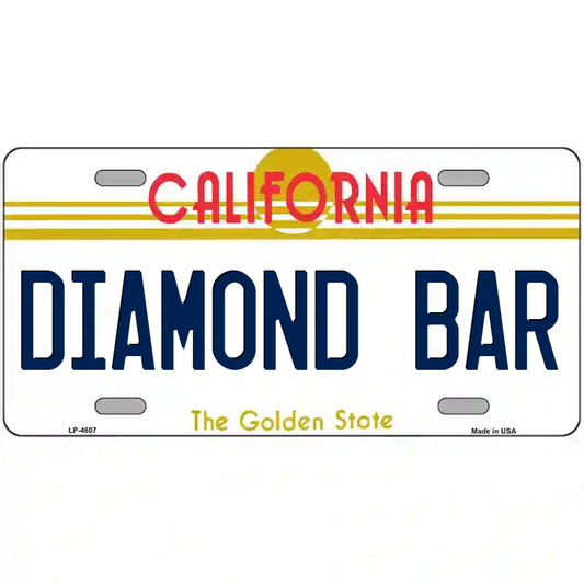 Diamond Bar California Metal Sign