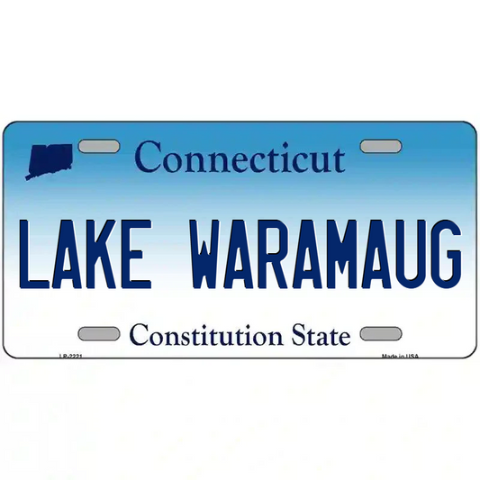 Lake Waramaug Connecticut Metal Sign