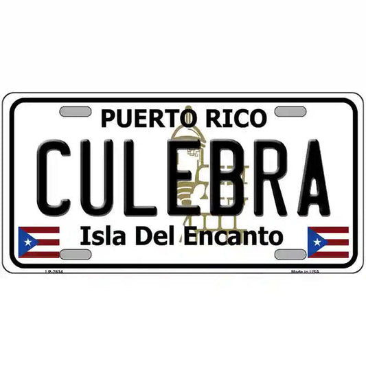 Culebra Puerto Rico Metal Sign