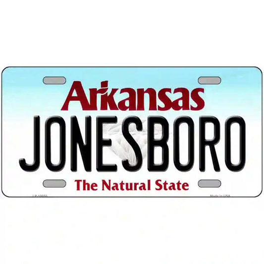 Jonesboro Arkansas Metal Sign