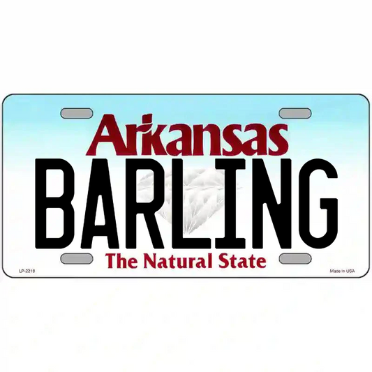 Barling Arkansas Metal Sign
