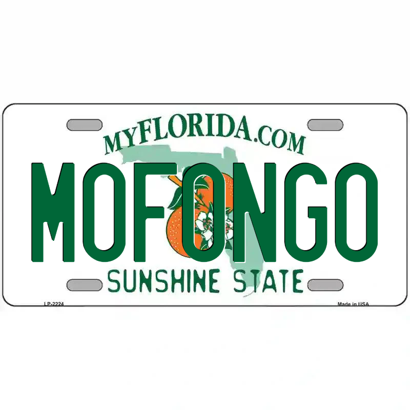 Mofungo Florida Metal Sign