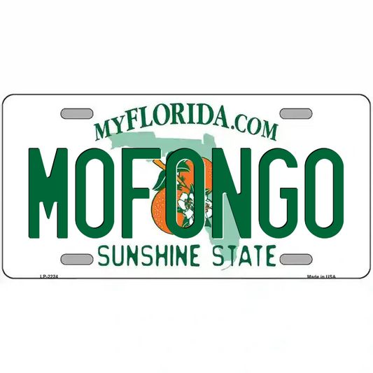 Mofungo Florida Metal Sign