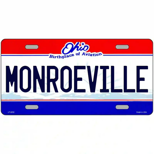 Monroeville Ohio Metal Sign
