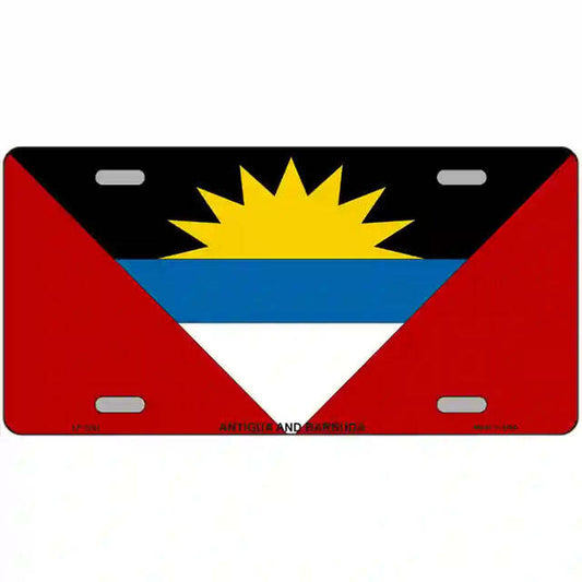 Antigua and Barbuda Flag Metal Sign