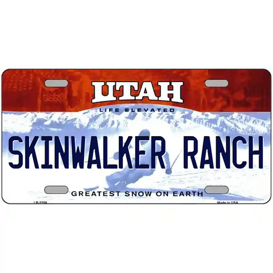 Skinwalker Ranch Utah Metal Sign